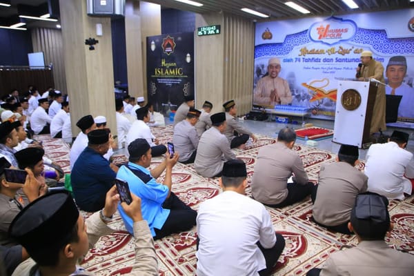 Sambut HUT ke-74, Divhumas Polri Adakan Khataman Al-Qur’an Bersama Personel dan Pegawai