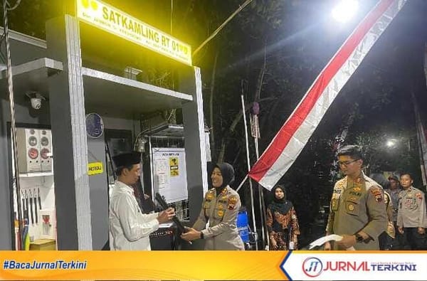Satkamling Jambon Dapat Apresiasi Kapolres Semarang atas Tradisi Jimpitan yang Masih Lestari