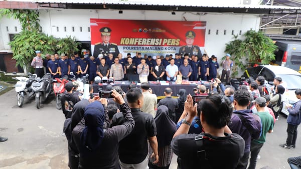 Sepanjang Operasi Sikat Semeru 2025, Polresta Malang Kota Gagalkan Puluhan Aksi Kejahatan