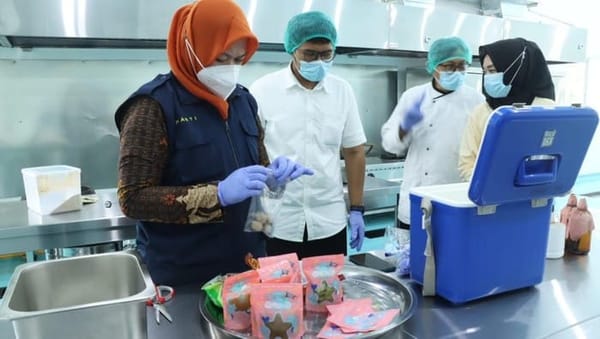 SPPG Polresta Banyumas Gandeng Labkes Uji Menu MBG