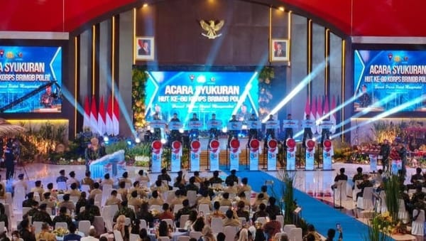 Syukuran HUT Ke-80, Kapolri Puji Pengabdian Korps Brimob