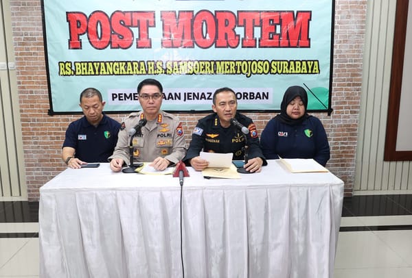 Tim DVI Polda Jatim Berhasil Identifikasi 34 Jenazah Korban Ambruknya Ponpes