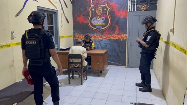 Tim Sparta Polresta Surakarta Amankan Terduga Pelaku Narkotika di Jebres