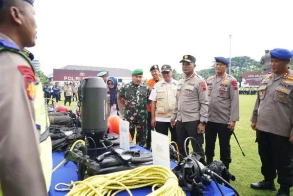 Tingkatkan Kewaspadaan, Polda Jateng Siapkan Langkah Antisipasi Cuaca Ekstrem