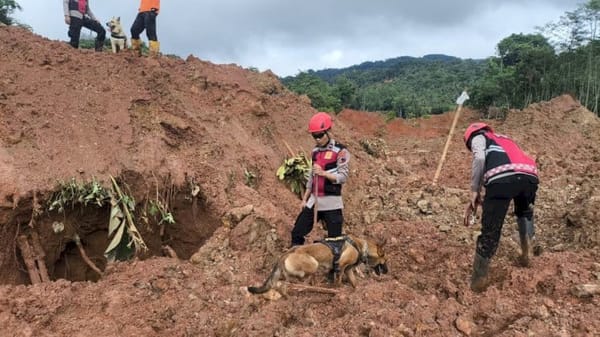 Unit K9 Dikerahkan untuk Mempercepat Proses Pencarian Korban Longsor Majenang