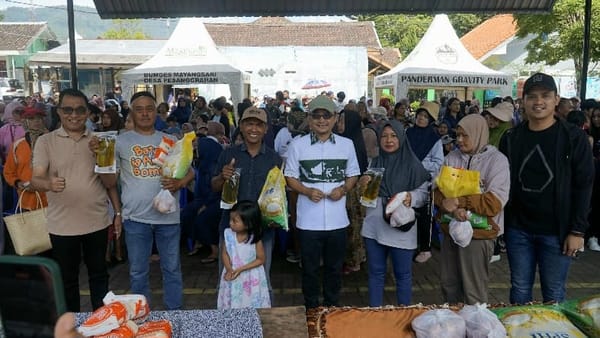 Warga Malang Raya Antusias, Ribuan Paket Sembako dari Cak Udin Langsung Ludes