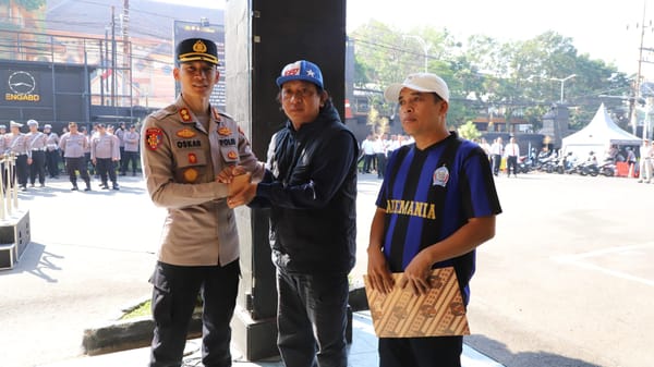 Wujud Kepedulian, Polresta Malang Kota Beri Apresiasi kepada Masyarakat Berprestasi
