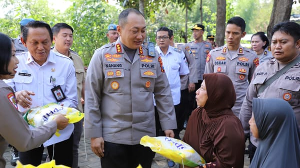 Wujud Kepedulian Polresta Malang Kota: Tanam Jagung, Layanan Kesehatan Gratis, dan Pasar Murah