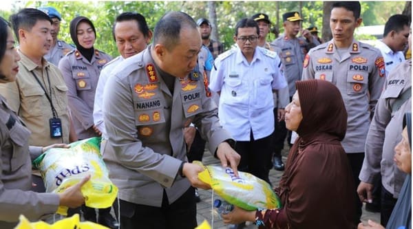 Wujudkan Ketahanan Pangan, Polresta Malang Kota Tanam Jagung Serentak di Kuartal IV