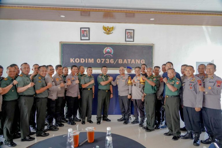 Acara Silaturahmi TNI-Polri Batang: Pererat Hubungan dalam Kebersamaan