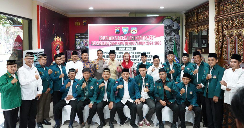 Halal Bihihalal Kapolrestabes Semarang bersama Da’i Kamtibmas Kota Semarang