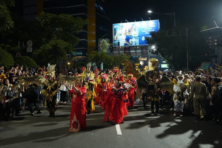Tampilkan Beragam Budaya Masyarakat, Semarang Night Carnival 2024 Berlangsung Meriah