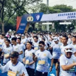 Bhayangkara Zebra Run 2024 di Semarang, Ribuan Pelari Ingatkan Pentingnya Kesadaran Lalu Lintas