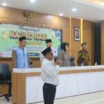 Peringatan Maulid Nabi Muhammad SAW oleh Ikatan Tunanetra Muslim Indonesia di Polres Sukoharjo