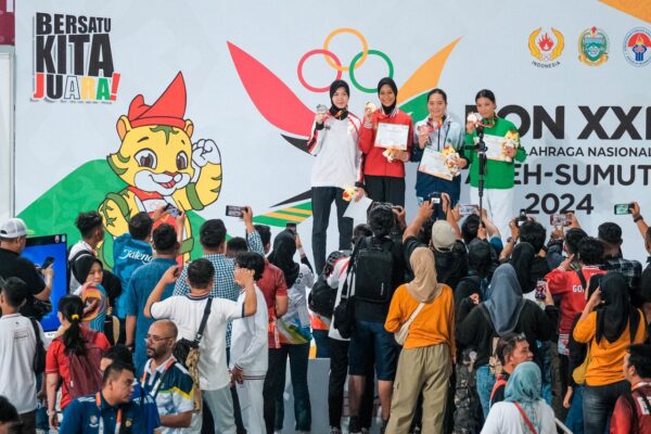 PON XXI: Atlet Taekwondo Polri Sabet Tiga Medali Sekaligus