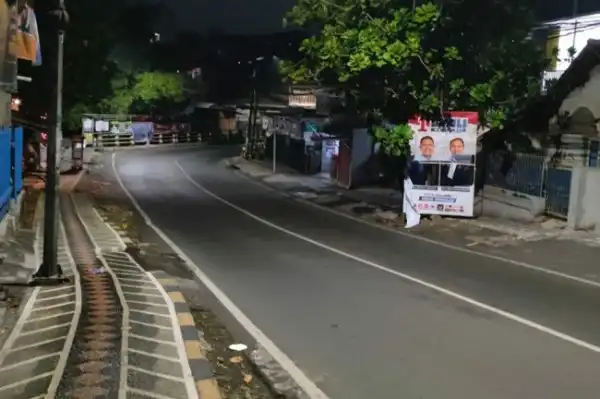 Alat Peraga Kampanye Cawali Malang Dirusak, CCTV Jadi Bukti Penting