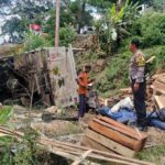 Truk Bermuatan Salak Terjun ke Jurang 10 Meter di Temanggung Akibat Hilang Kendali