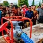 Petani di Humbahas Terima Bantuan Pompa Air untuk Konversi BBM ke BBG