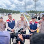 Amankan Nataru, Dirlantas Polda Aceh Pantau Pos dan Ruas Tol Padang Tiji