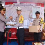 Pemantauan Ketat, Kapolres Jembrana Cek Pos Pengamanan Operasi Lilin Agung 2024