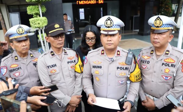 BMW Berpelat Palsu Terjaring Razia, Satlantas Polresta Malang Kota Ambil